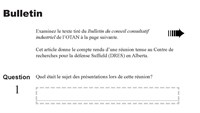 Bulletin